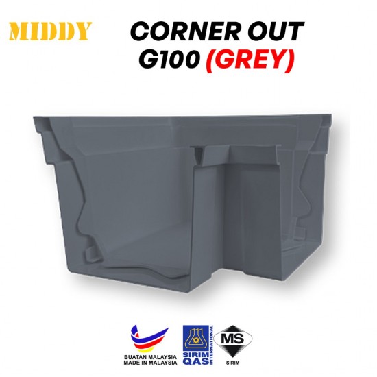 Middy G100 Corner Out (Grey)
