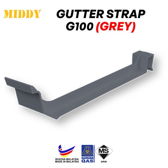 Middy G100 Gutter Strap (Grey)