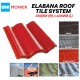 Monier Elabana Tropical Roof Tile System 330MM (W) x 420MM (L)
