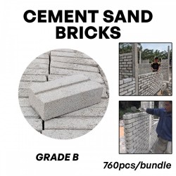Cement Sand Bricks Grade B (760PCS/BUNDLE)