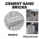 Cement Sand Bricks Grade B (760PCS/BUNDLE)