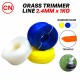 CN 'V-Force' Grass Trimmer Line Tali Mesin Rumput 2.4MM/ 3.0MM/ 3.2MM Square/Triangle x 1KG (Random Color) CN 'V-Force' Grass Trimmer Line Tali Mesin Rumput 2.4MM/ 3.0MM/ 3.2MM Square/Triangle x 1KG (Random Color)