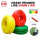 CN 'V-Force' Grass Trimmer Line Tali Mesin Rumput 2.4MM/ 3.0MM/ 3.2MM Square/Triangle x 1KG (Random Color) CN 'V-Force' Grass Trimmer Line Tali Mesin Rumput 2.4MM/ 3.0MM/ 3.2MM Square/Triangle x 1KG (Random Color)