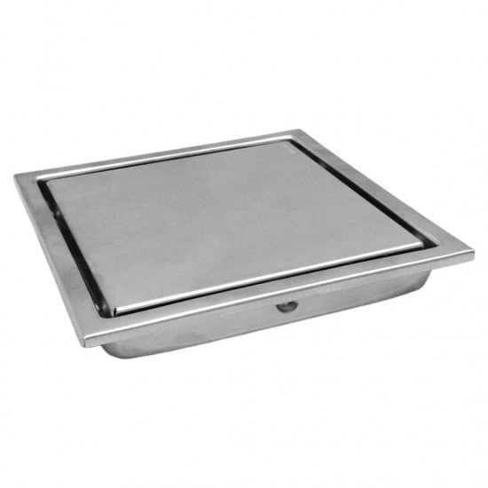 Protech HD Stainless Steel 304 Floor Grating Bathroom 6'' x 6'' (Square 6) Protech HD Stainless Steel 304 Floor Grating Bathroom 6'' x 6'' (Square 6)