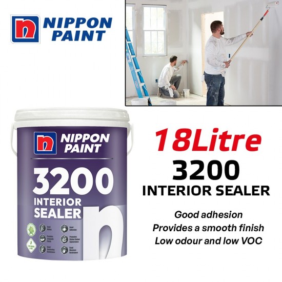 Nippon Paint 3200 Interior Sealer 18L
