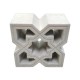 Ventilation Block BE 52215 100MM (W) x 200MM (H) x 200MM (L) - Star Ventilation Block BE 52215 100MM (W) x 200MM (H) x 200MM (L) - Star
