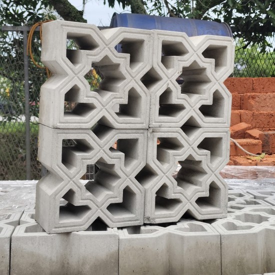 Ventilation Block BE 52215 100MM (W) x 200MM (H) x 200MM (L) - Star Ventilation Block BE 52215 100MM (W) x 200MM (H) x 200MM (L) - Star