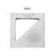 Ventilation Block BB 12215 100MM (W) x 200MM (H) x 200MM (L) - Diagonal Ventilation Block BB 12215 100MM (W) x 200MM (H) x 200MM (L) - Diagonal