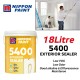 Nippon Paint 5400 Exterior Wall Sealer Water-Based 18L Nippon Paint 5400 Exterior Wall Sealer Water-Based 18L