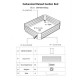 Home Store Type 6 Galvanized Raised Garden Bed 500MM (L) x 500MM (W) x 300MM (H) - Square Home Store Type 6 Galvanized Raised Garden Bed 500MM (L) x 500MM (W) x 300MM (H) - Square