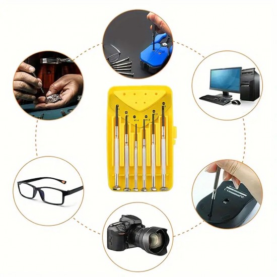 CN 'Z0308' 6PCS Precision Mini Screwdriver Set CN 'Z0308' 6PCS Precision Mini Screwdriver Set