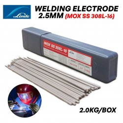Linde MOX SS 308L-16 Stainless Steel Welding Electrode #12 2.5MM x 2.0KG
