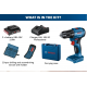 Bosch GSR 185-LI Cordless Brushless Drill/Driver 18V 2.0Ah (06019K30L2)