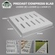 Home Store Precast Compress Slab With Reinforment Y10SQ Steel Bars & Fibre Strands 600MM (W) x 600MM (L) x 50MM (T) Home Store Precast Compress Slab With Reinforment Y10SQ Steel Bars & Fibre Strands 600MM (W) x 600MM (L) x 50MM (T)