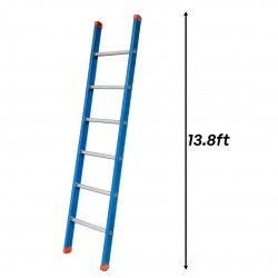 Winner FSP14 Heavy Duty Fiberglass Single Pole Ladder 13 Rung 4.21M/13.8FT Winner FSP14 Heavy Duty Fiberglass Single Pole Ladder 13 Rung 4.21M/13.8FT