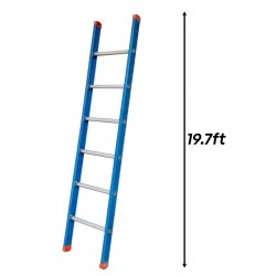 Winner FSP20 Heavy Duty Fiberglass Single Pole Ladder 19 Rung 6.0M/19.7FT Winner FSP20 Heavy Duty Fiberglass Single Pole Ladder 19 Rung 6.0M/19.7FT