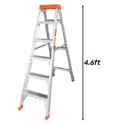 Winner CWSS05 Heavy Duty Certified Aluminium Single-Sided Ladder 5 Step 1.40M/4.6FT Winner CWSS05 Heavy Duty Certified Aluminium Single-Sided Ladder 5 Step 1.40M/4.6FT