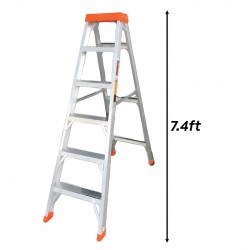 Winner CWSS08 Heavy Duty Certified Aluminium Single-Sided Ladder 8 Step 2.26M/7.4FT Winner CWSS08 Heavy Duty Certified Aluminium Single-Sided Ladder 8 Step 2.26M/7.4FT