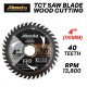 Akoda ATCT110040 TCT Saw Blade 4" 110MM (D) x 20MM (BD) Akoda ATCT110040 TCT Saw Blade 4" 110MM (D) x 20MM (BD)