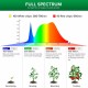 SANSI 30W x 4PCS LED Grow Light Bulb 4000K Daylight Full Spectrum E27 With 360° Adjustable Gooseneck + Tripod Stand