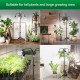 SANSI 30W x 4PCS LED Grow Light Bulb 4000K Daylight Full Spectrum E27 With 360° Adjustable Gooseneck + Tripod Stand