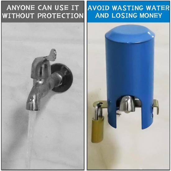 Faucet/ Meter/ Water Tap Cover Lock System (Blue) Faucet/ Meter/ Water Tap Cover Lock System (Blue)