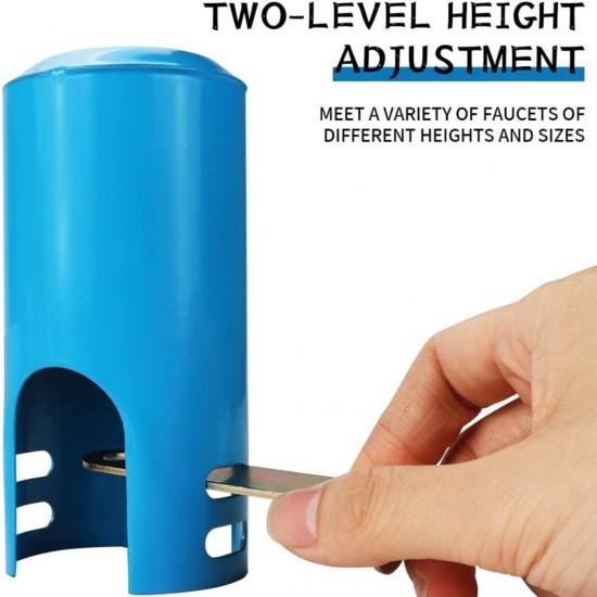 Faucet/ Meter/ Water Tap Cover Lock System (Blue) Faucet/ Meter/ Water Tap Cover Lock System (Blue)