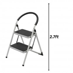 Prestar Orex O01-03-SL261-02 Heavy Duty Steps Steel Ladder With Mat 2 Step 82CM/2.7FT Prestar Orex O01-03-SL261-02 Heavy Duty Steps Steel Ladder With Mat 2 Step 82CM/2.7FT