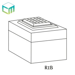 CM R1B Precast Concrete Manhole Telecommunication Full Set C/W Cast Iron Cover 2100MM (L) x 1500MM (W) x 2350MM (H)
