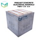CM Precast Concrete Electrical Manhole TNB 4'x4'x4' C/W Mild Steel Angle Wrapped Concrete Slab Cover Full Set 1560MM (L) x 1560MM (W) x 1600MM (H) CM Precast Concrete Electrical Manhole TNB 4'x4'x4' C/W Mild Steel Angle Wrapped Concrete Slab Cover Full Set 1560MM (L) x 1560MM (W) x 1600MM (H)