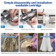 Home Store SUS304 Stainless Steel Whole House PVDF Ultrafiltration Membrane Drinking Water Purifier Water Filter System 6000L - Eco Horizontal