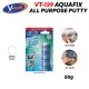 V-Tech VT-139 Aquafix All Purpose Putty 50G V-Tech VT-139 Aquafix All Purpose Putty 50G
