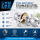 CYH "SUICCO" CYCL-V5871SS/ET Stainless Steel Cylindrical Door Knob Lockset CYH "SUICCO" CYCL-V5871SS/ET Stainless Steel Cylindrical Door Knob Lockset
