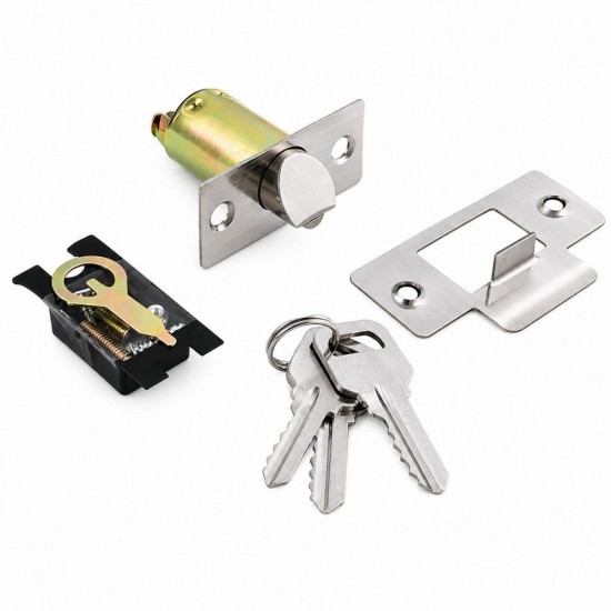CYH "SUICCO" CYCL-V5871SS/ET Stainless Steel Cylindrical Door Knob Lockset CYH "SUICCO" CYCL-V5871SS/ET Stainless Steel Cylindrical Door Knob Lockset