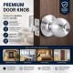 CYH "SUICCO" CYCL-V5871SS/ET Stainless Steel Cylindrical Door Knob Lockset CYH "SUICCO" CYCL-V5871SS/ET Stainless Steel Cylindrical Door Knob Lockset