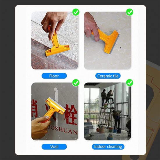 CN 'QDJ' Portable Cleaning Scraper 100MM 4'' C/W 3PCS Flat Shovel Blade CN 'QDJ' Portable Cleaning Scraper 100MM 4'' C/W 3PCS Flat Shovel Blade
