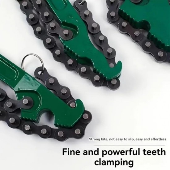 CN 'FQ12' Heavy Duty Oil Filtration Chain Spanner Wrench 300MM 12'' CN 'FQ12' Heavy Duty Oil Filtration Chain Spanner Wrench 300MM 12''