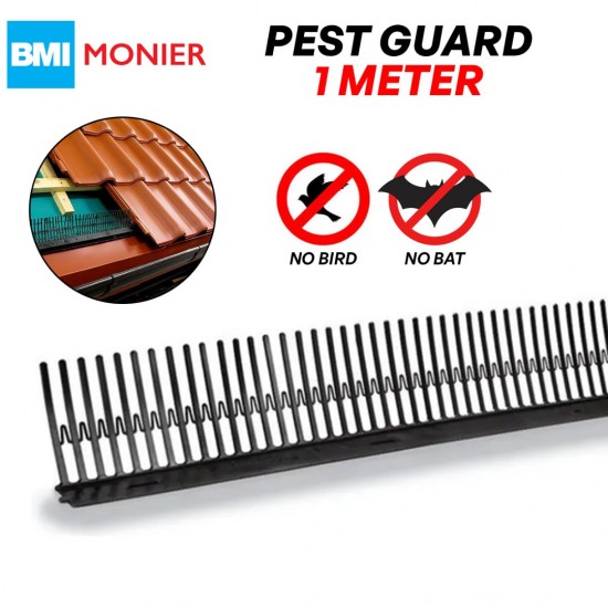BMI Monier Pest Guard 1000MM (1M) For Prevent Bird & Bat BMI Monier Pest Guard 1000MM (1M) For Prevent Bird & Bat