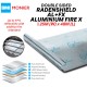 BMI Monier Radenshield AL+FX Double Sided Aluminium Foil With Fire Retardent 1.25M (W) x 48M (L) BMI Monier Radenshield AL+FX Double Sided Aluminium Foil With Fire Retardent 1.25M (W) x 48M (L)