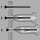Ace Brand Aluminium Steel Silver Blind Rivets (Open End) 1/8" (D) x 5/8" (L) (20PCS/PKT) Ace Brand Aluminium Steel Silver Blind Rivets (Open End) 1/8" (D) x 5/8" (L) (20PCS/PKT)
