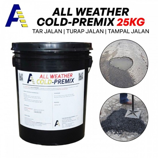 A Cold Premix 25KG/BAG / All Weather Cold Premix 25KG/PAIL