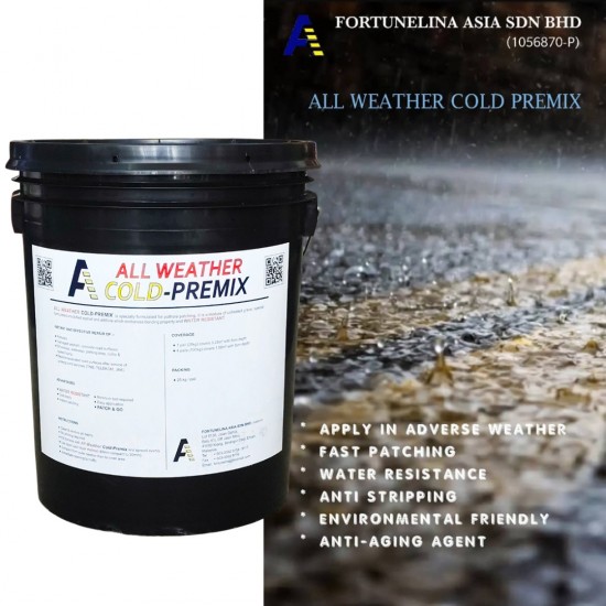 A Cold Premix 25KG/BAG / All Weather Cold Premix 25KG/PAIL