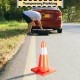 Colex RST-3015 Square Base Safety Traffic Cone C/W Reflective Tape 30'' (H) x 15'' (W) Colex RST-3015 Square Base Safety Traffic Cone C/W Reflective Tape 30'' (H) x 15'' (W)