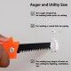 CN 2-in-1 Auger & Utility Wall Board Saw 12'' 300MM PVC Orange Handle CN 2-in-1 Auger & Utility Wall Board Saw 12'' 300MM PVC Orange Handle