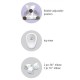 Techplas Plastic PP Latrine Bowl 5121 C/W PVC Elbow 3'' - White Techplas Plastic PP Latrine Bowl 5121 C/W PVC Elbow 3'' - White