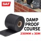 SAF Damp Proof Course Membrane 9'' 230MM (W) x 30M (L) SAF Damp Proof Course Membrane 9'' 230MM (W) x 30M (L)