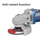 DongCheng DCSM03-100EK 100MM 4'' Cordless Brushless Angle Grinder 20V 4.0Ah