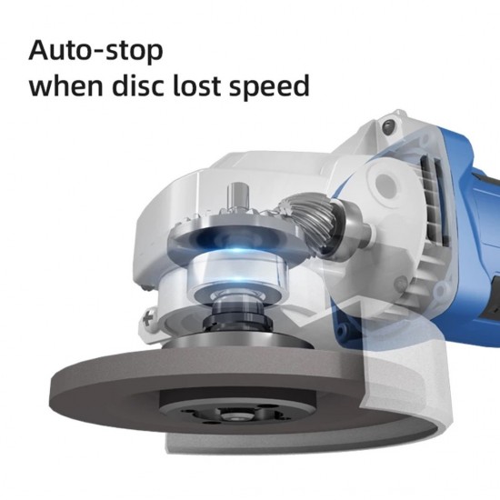 DongCheng DCSM03-100EK 100MM 4'' Cordless Brushless Angle Grinder 20V 4.0Ah