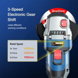 DongCheng DCSM04-100FK 100MM 4'' Cordless Brushless Angle Grinder 20V 5.0Ah With Adjustable Speed DongCheng DCSM04-100FK 100MM 4'' Cordless Brushless Angle Grinder 20V 5.0Ah With Adjustable Speed