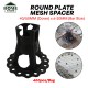 Home Store Round Plate Mesh Spacer 40/50MM (Cover) x 6-20MM (Bar Size) - 400PCS/BAG Home Store Round Plate Mesh Spacer 40/50MM (Cover) x 6-20MM (Bar Size) - 400PCS/BAG